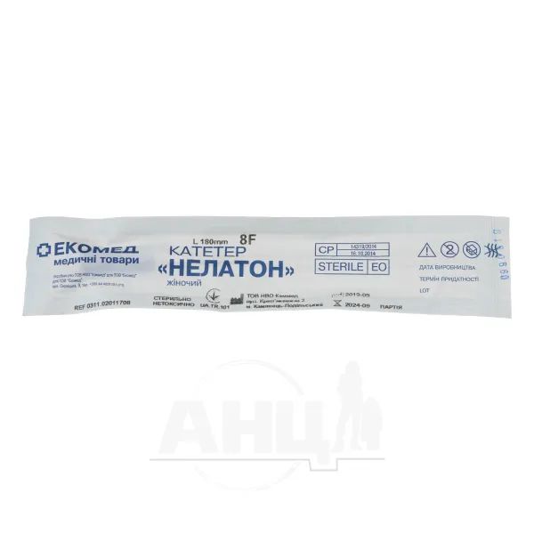 %Катетер нелатона Medicare ch 8 женский