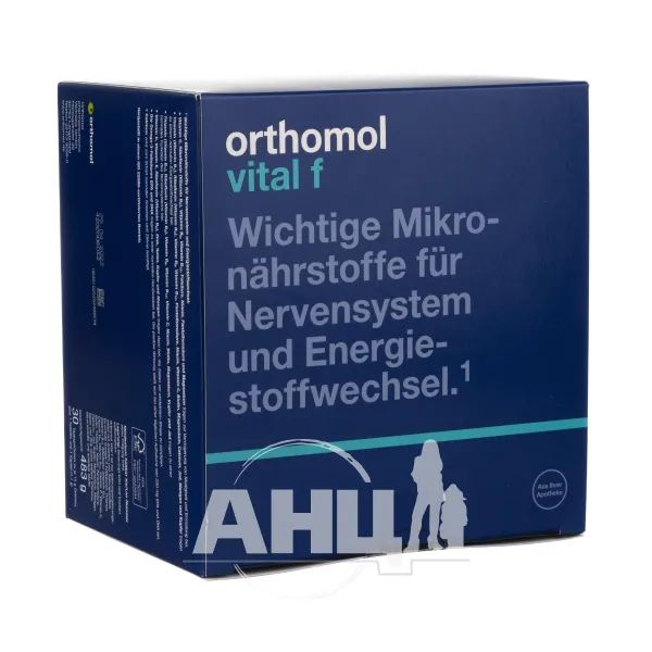 %Вітамінний комплекс Orthomol vital f для жінок №30