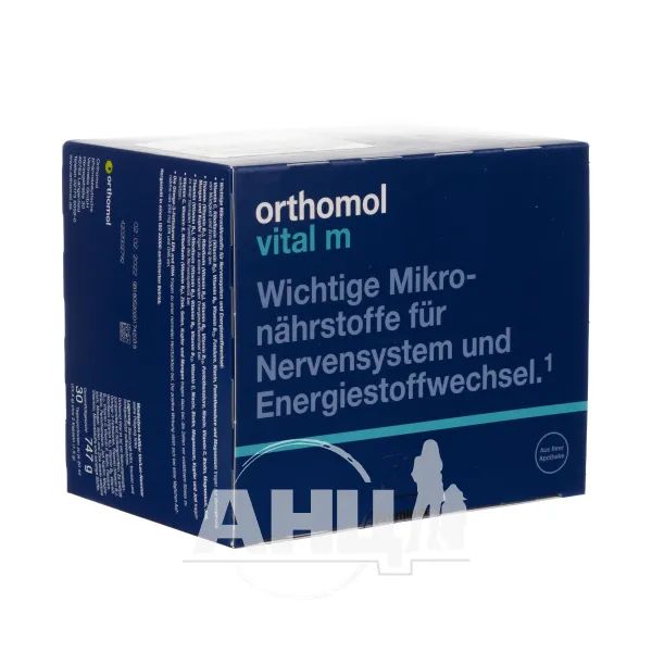 %Вітамінний комплекс Orthomol vital m для чоловіків №30