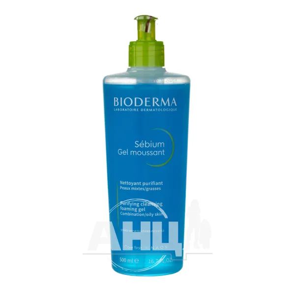 Гель Bioderma Sebium очищуючий 500 мл
