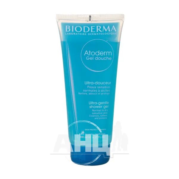 %Гель для душа Bioderma Atoderm Ultra-gentle Shower Gel для сухой и чувствительной кожи 200 мл