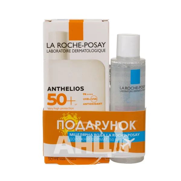 %Ультралегкий флюид для лица La Roche Posay Anthelios 50 мл промо