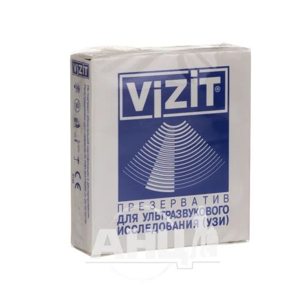 %Презерватив латексный Vizit для ультразвукового исследования №1
