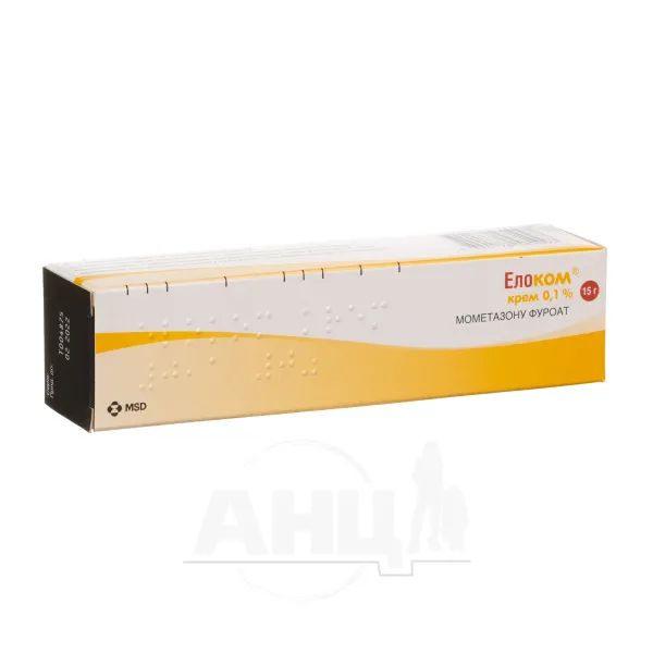 %Елоком крем 0,1 % туба 15 г