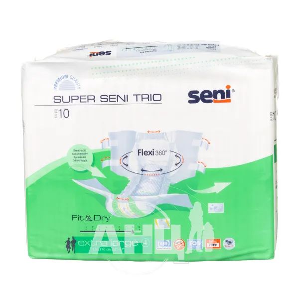%Підгузки для дорослих Super Seni Air trio extra large №10