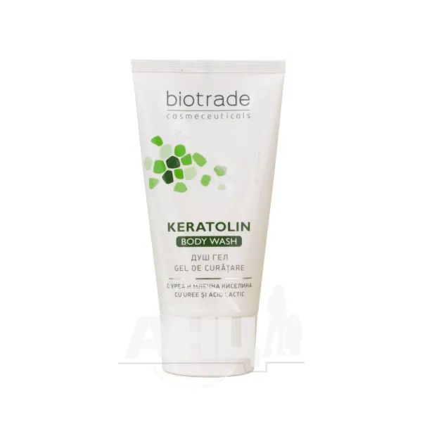 %Гель для душу Biotrade Keratolin для сухої, чутливої ??шкіри 30мл