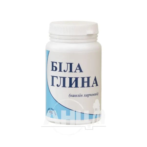 %Глина біла харчова порошок 50 г
