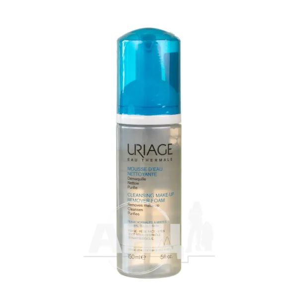 %Очищуючий мус Uriage Cleansing Make-Up Remover Foam для зняття макіяжу 150 мл