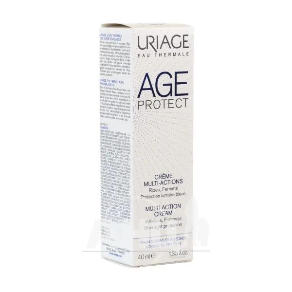 %Мультиактивний крем для обличчя Uriage Age Protect Multi-Action Cream проти зморшок для нормальної та сухої шкіри 40 мл