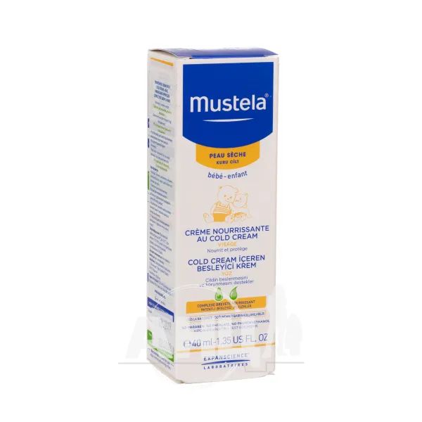 %Поживний лосьйон Mustela Cold Cream 40 мл