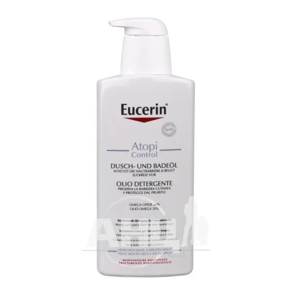 Олія Eucerin AtopiControl очищуча для атопічної шкіри тіла 400 мл