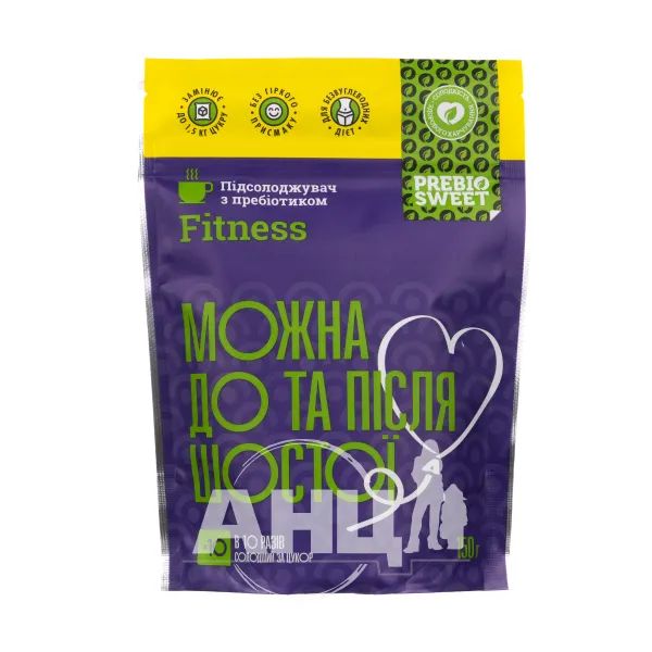 %Замінник цукру Prebiosweet Fitness 150 г