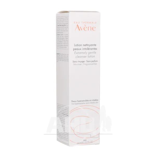 %Лосьон Avene для мягкого очищения чрезмерно чувствительной и раздраженной кожи 200 мл