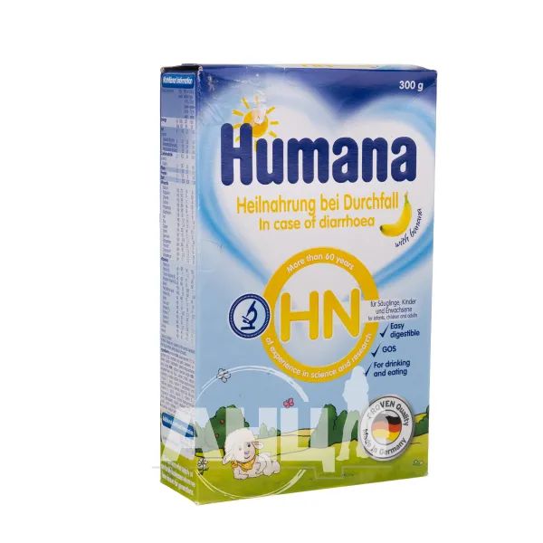 %Сухая лечебная смесь Humana при острой диарее HN 300 г