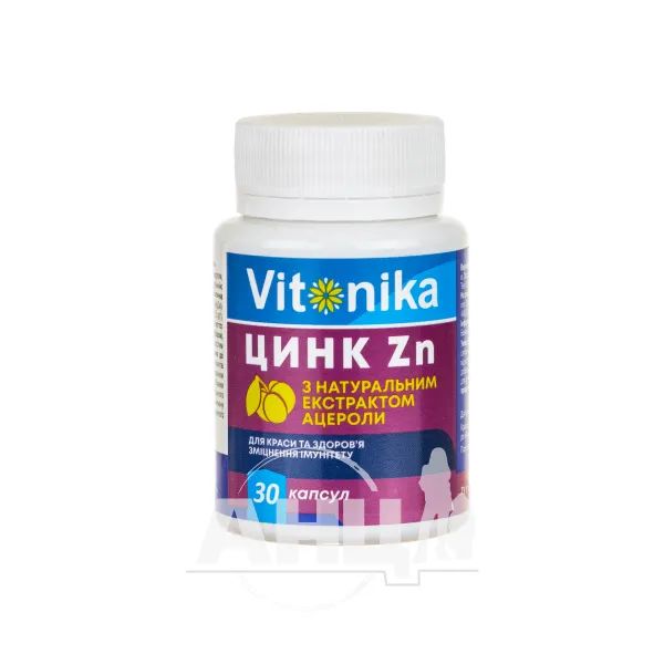 %Цинк Vitonika Витоника капсулы №30