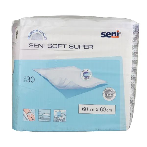 %Пеленки гигиенические Seni Soft Super 60х60 №30
