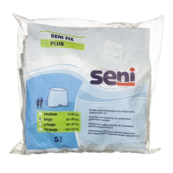 %Трусики сетчатые Seni Fix Plus large №5