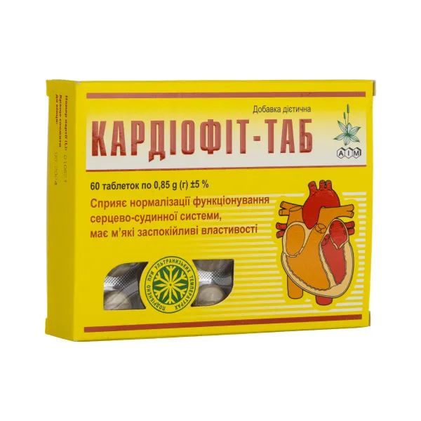 %Кардиофит-таб таблетки 0,85 г №60