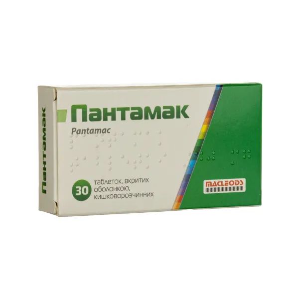 %Пантамак таблетки 40мг №30