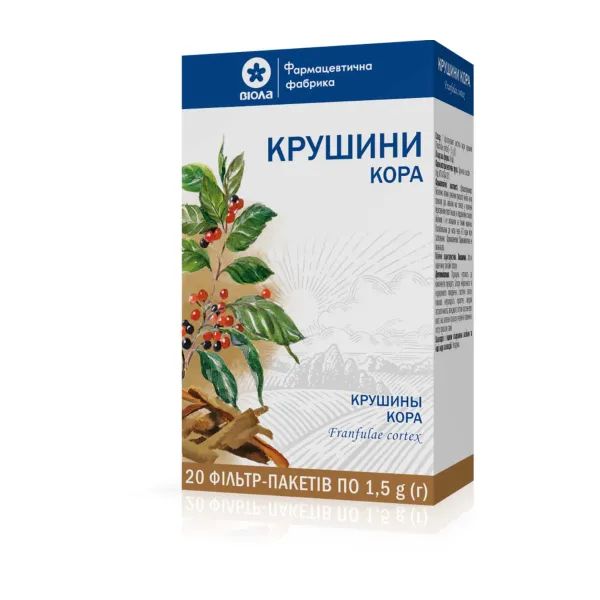 %Крушины кора 1,5 г фильтр-пакет №20