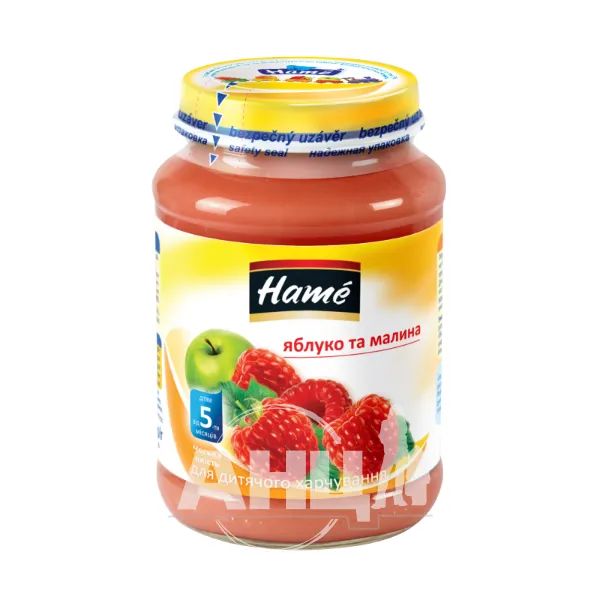 %Пюре Hame яблоко и малина 190 г