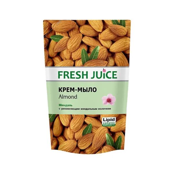 %Крем-мило Fresh Juice Almond 460 мл
