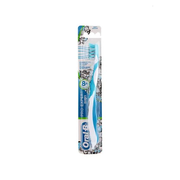 %Зубная щетка Oral-B Stages Pro-Expert Kids с 8 лет мягкая