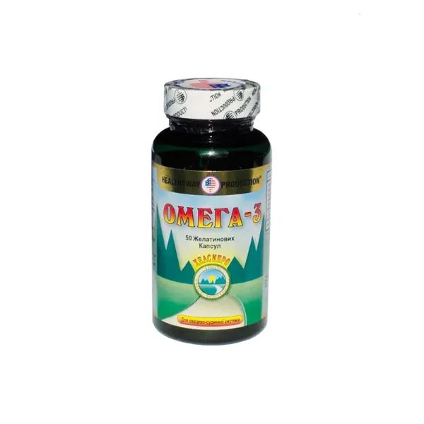 %Омега-3 капсулы №50
