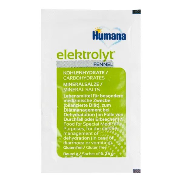 Электролит Humana с фенхелем 6,25 г