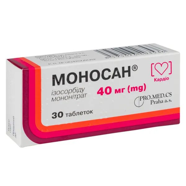 %Моносан таблетки 40 мг №30