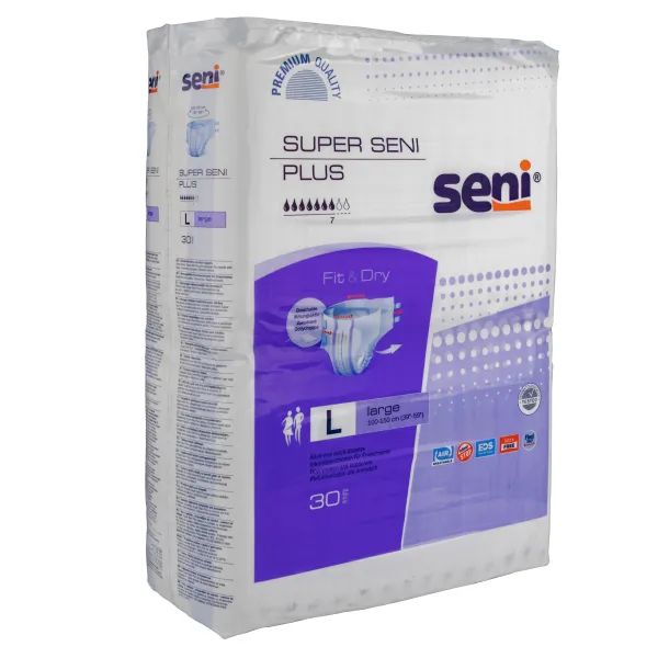 %Подгузники для взрослых Super Seni plus large №30