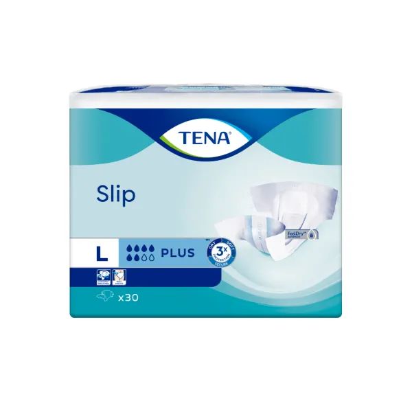 %Подгузники для взрослых Tena Slip Plus Large 92-144 см №30