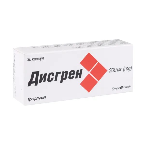%Дісгрен капсули 300 мг блістер №30