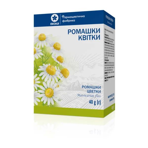 %Ромашки цветки пачка с внутренним пакетом 40 г