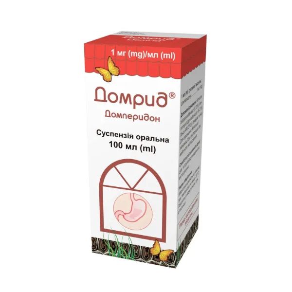 %Домрид суспензия оральная 1 мг/1мл флакон 100 мл