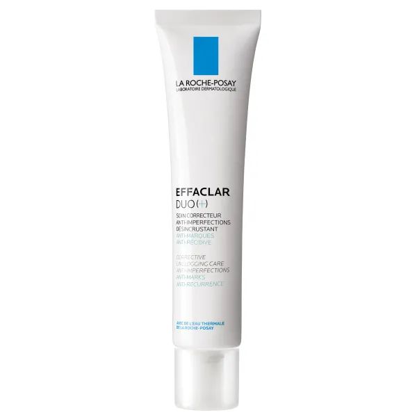 %Корректирующее средство комлексного действия La Roche Posay Еффаклар Дуо + для жирной проблемной кожи 40 мл