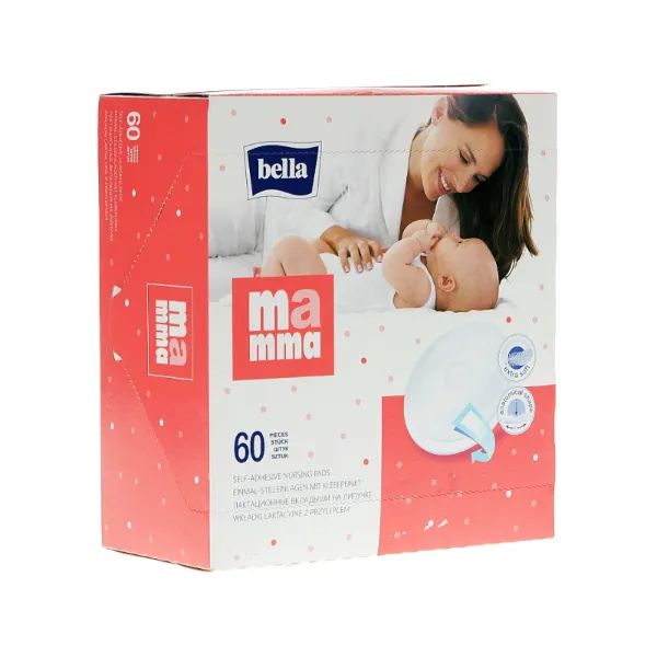 %Вкладыши лактационные Bella для кормящих матерей мамма №60