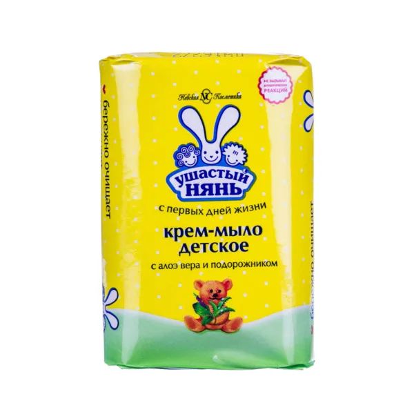 %Крем-мило Ушастий нянь дитяче алое вера 90 г