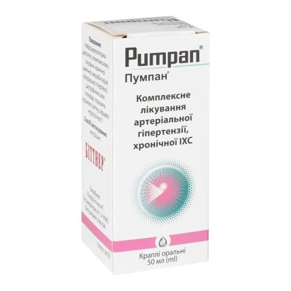%Пумпан капли оральные флакон-капельница 50 мл