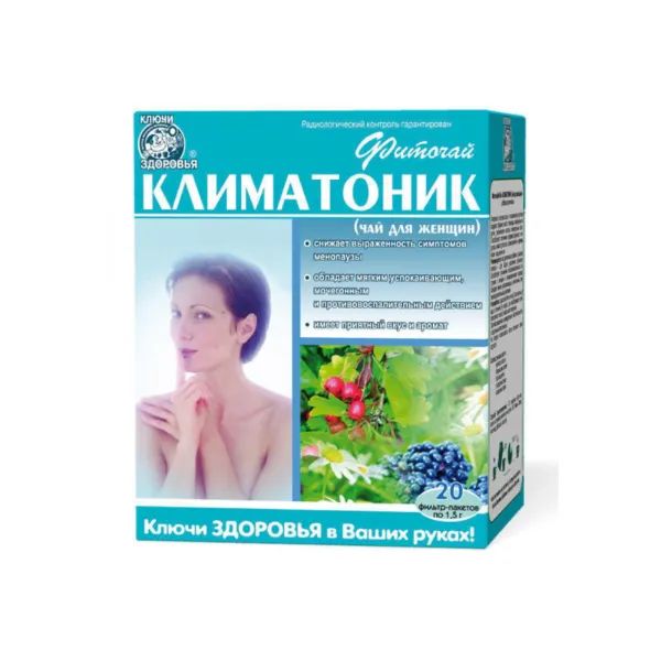 %Фиточай Ключи Здоровья № 64 климатоник чай для женщин в фильтр-пакетах 1,5 г №20