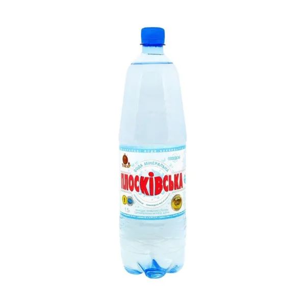 %Вода минеральная лечебно-столовая Плосковская негазированная бутылка п/э 1,5 л
