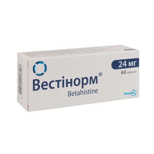 %Вестинорм таблетки 24 мг блистер №60