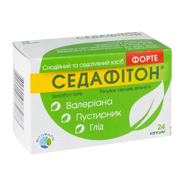 %Седафитон форте капсулы блистер №24