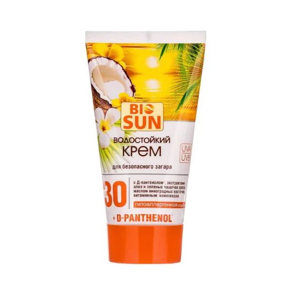 %Крем Bio Sun водостойкий для безопасного загара SPF-30 150 мл
