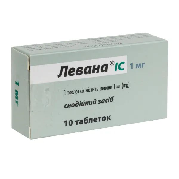%Левана IC таблетки 0,001 г №10