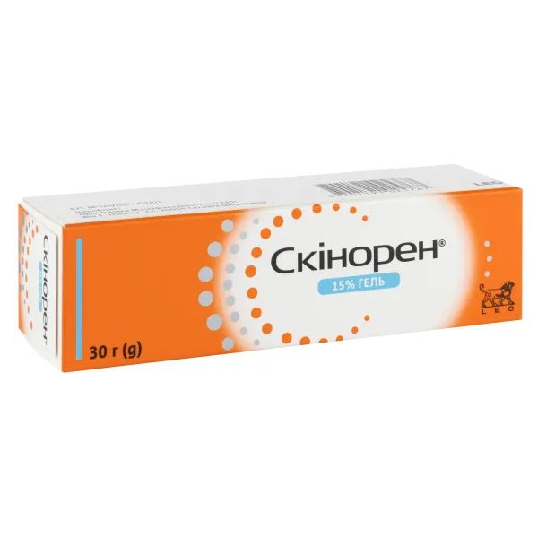%Скинорен гель 15 % туба 30 г