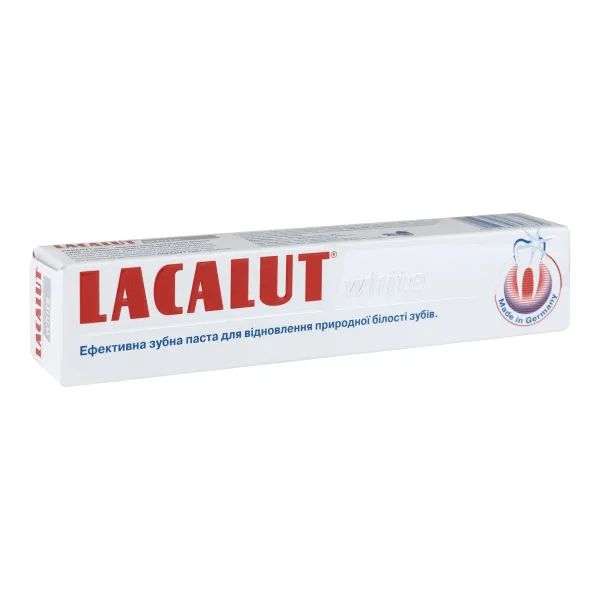 %Зубная паста Lacalut White 75 мл