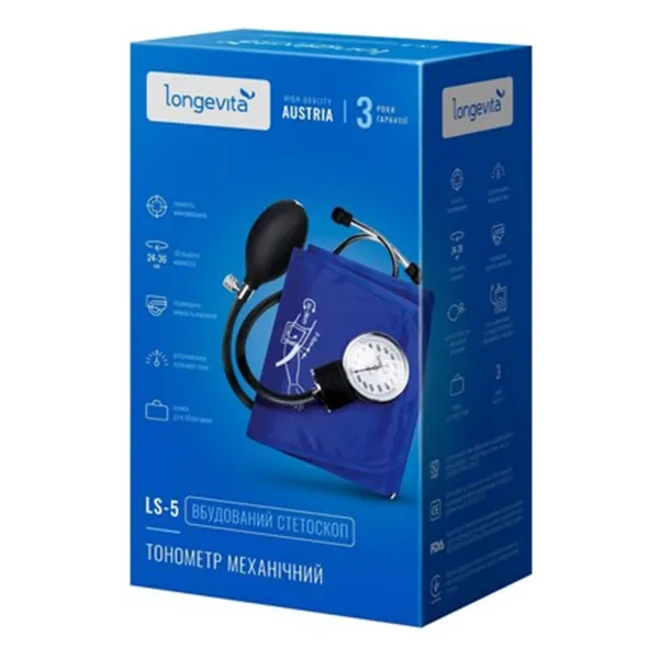 %Тонометр Longevita LS-5 механічний
