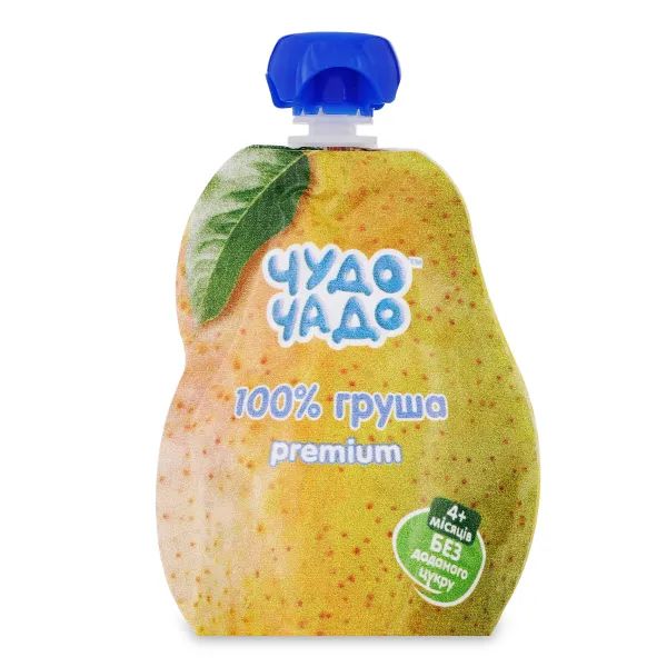 %Пюре Чудо-Чадо груша без сахара 90 г