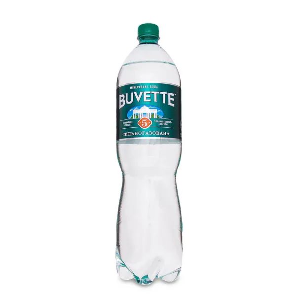 %Вода минеральная Buvette №5 сильногазированная 1,5 л